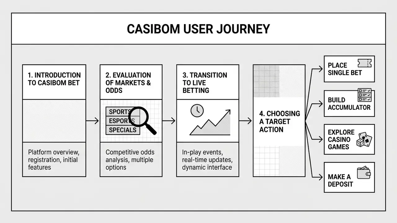 casibom bet user journey flow