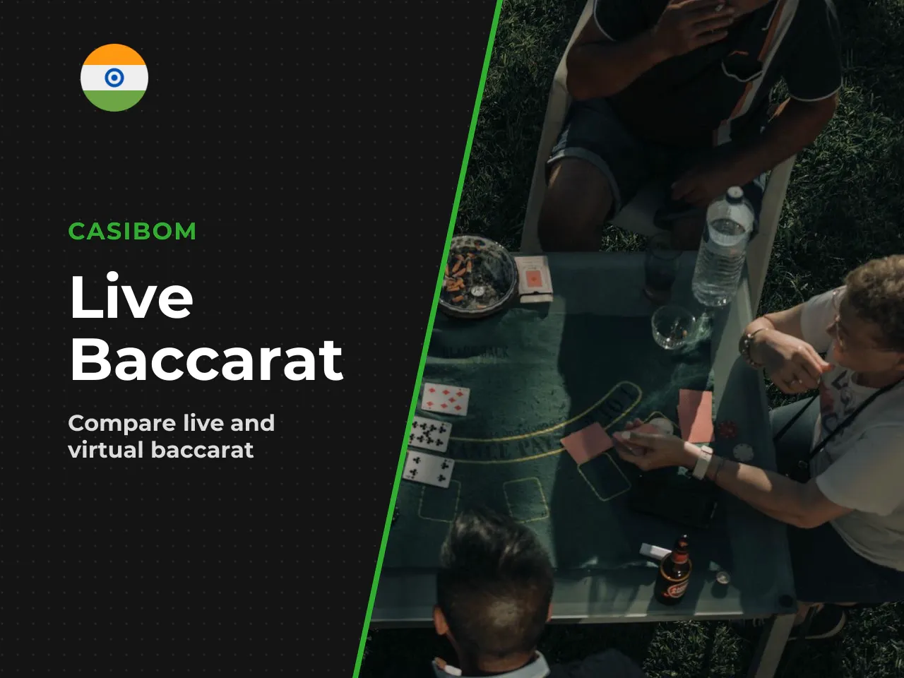 Live dealer baccarat vs standard online