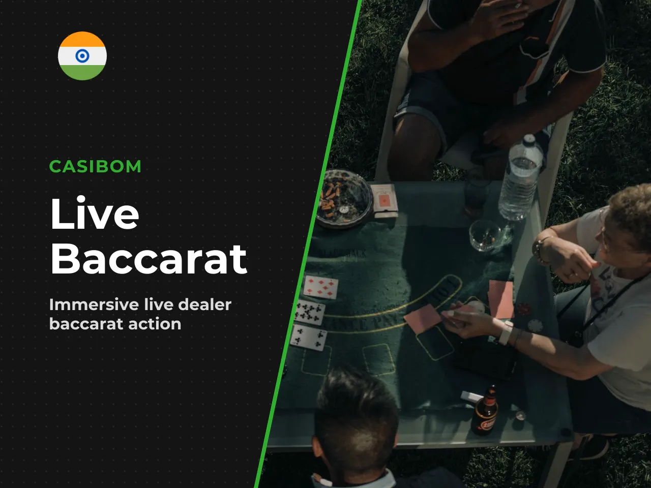 Live dealer tables and specialty baccarat