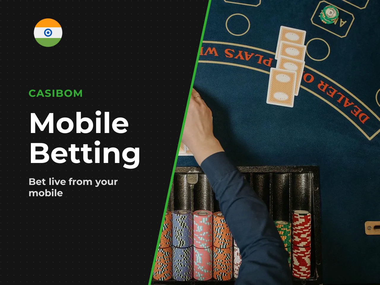 Mobile access for live betting. The