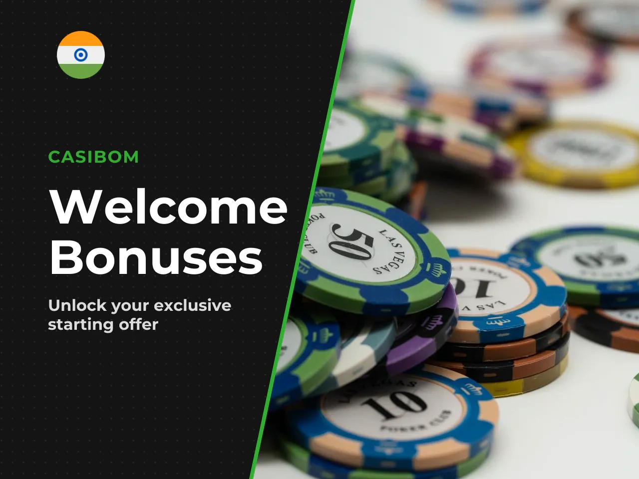 Welcome bonus, deposit bonus and free